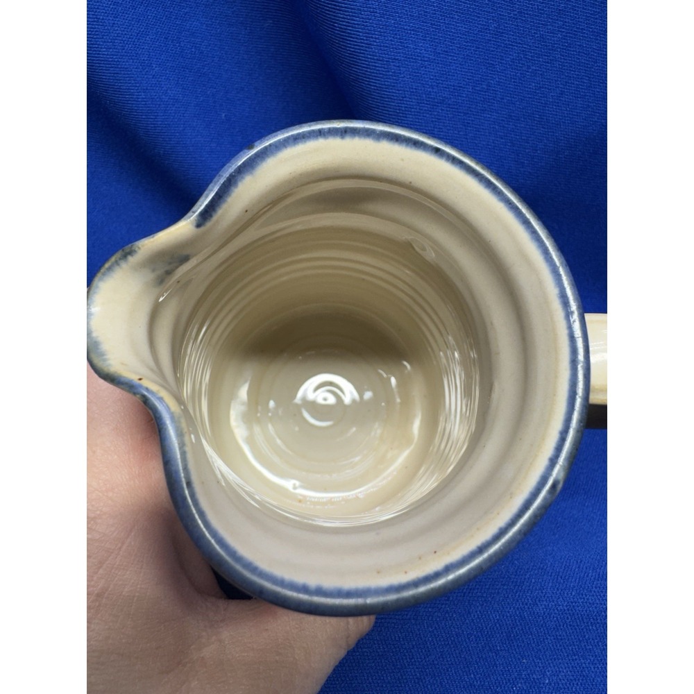 Vtg Deneen Pottery Pillsbury Hungry Jack Syrup Pitcher Handthrown 1987 Stonewar - Picture 10 of 11